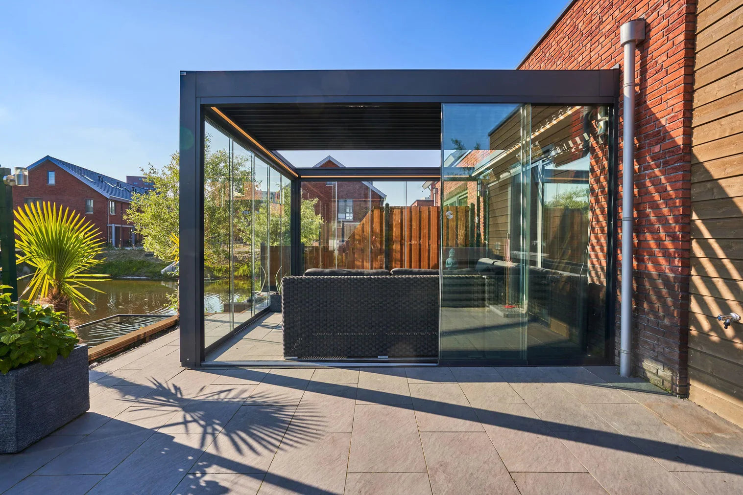 Premium Wall-Mounted Pergolas