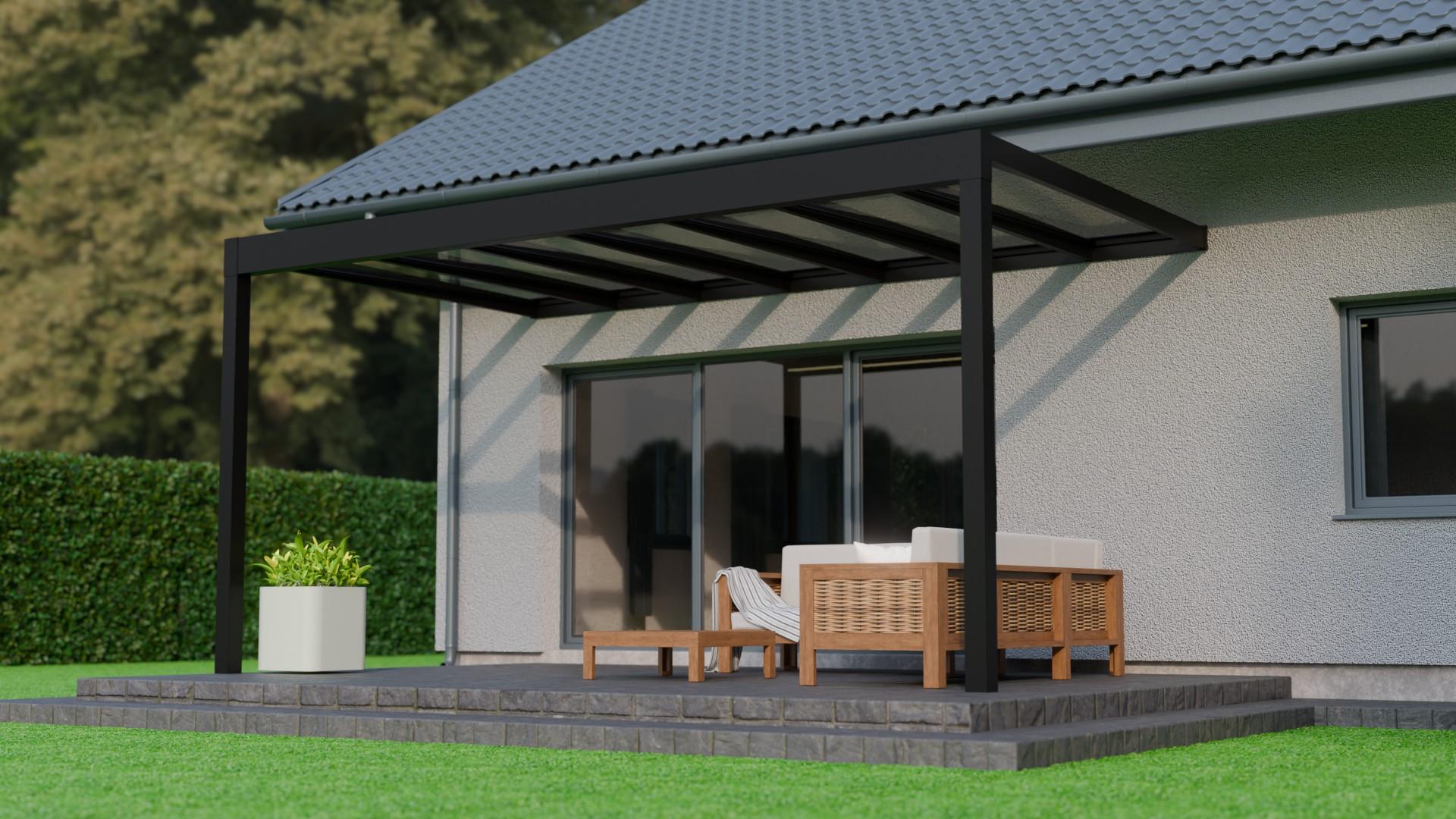 Deponti Trebbiano Glass Pergola — Seamless Luxury Between Home & Garden