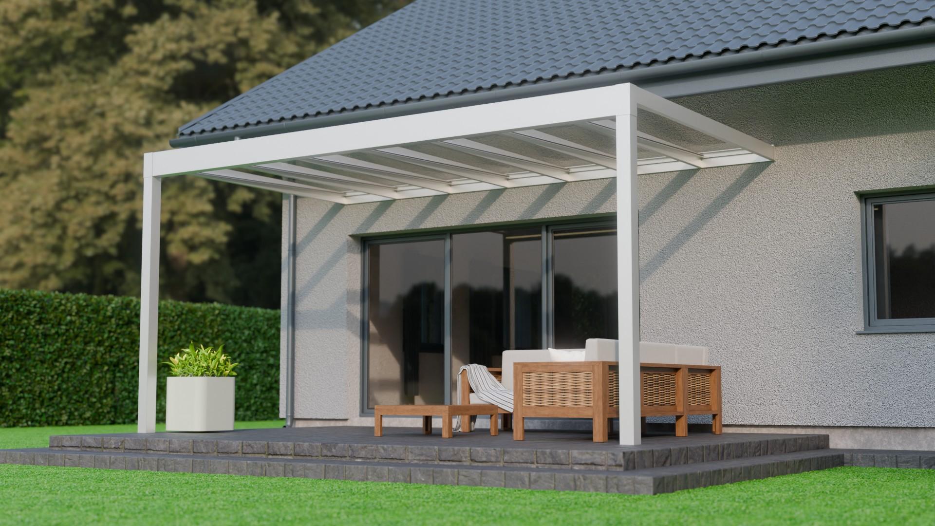Deponti Trebbiano Glass Pergola — Seamless Luxury Between Home & Garden
