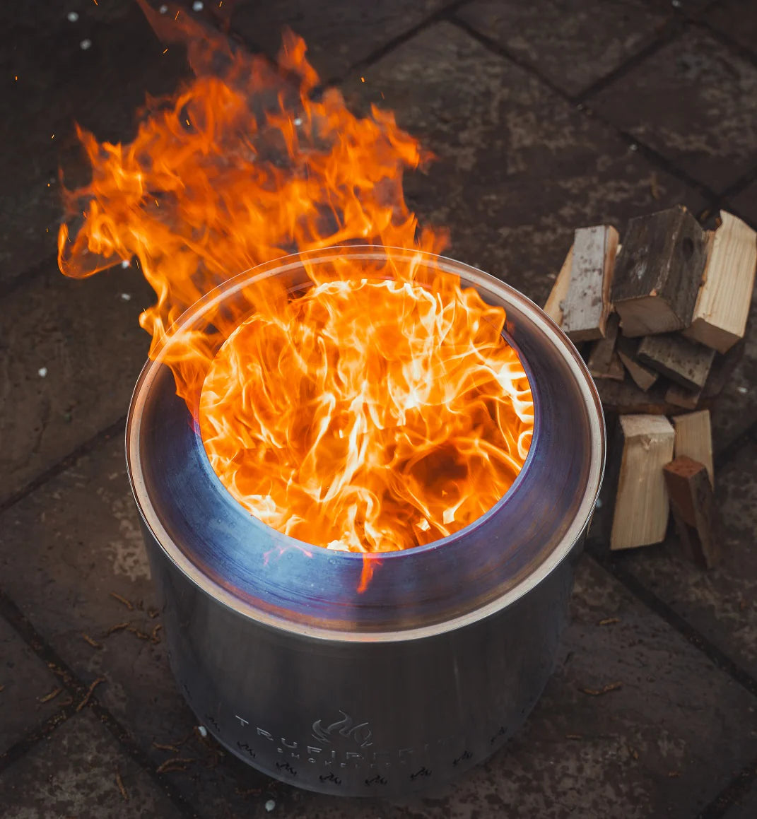 Smokeless Portable Fire Pit by TruFirePit™