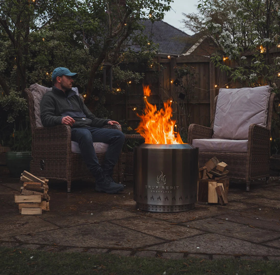 Smokeless Portable Fire Pit by TruFirePit™