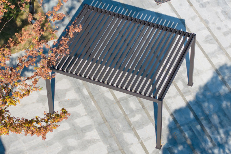Como Louvered Pergola with Solar LED Lighting – 3x3m or 3x4m