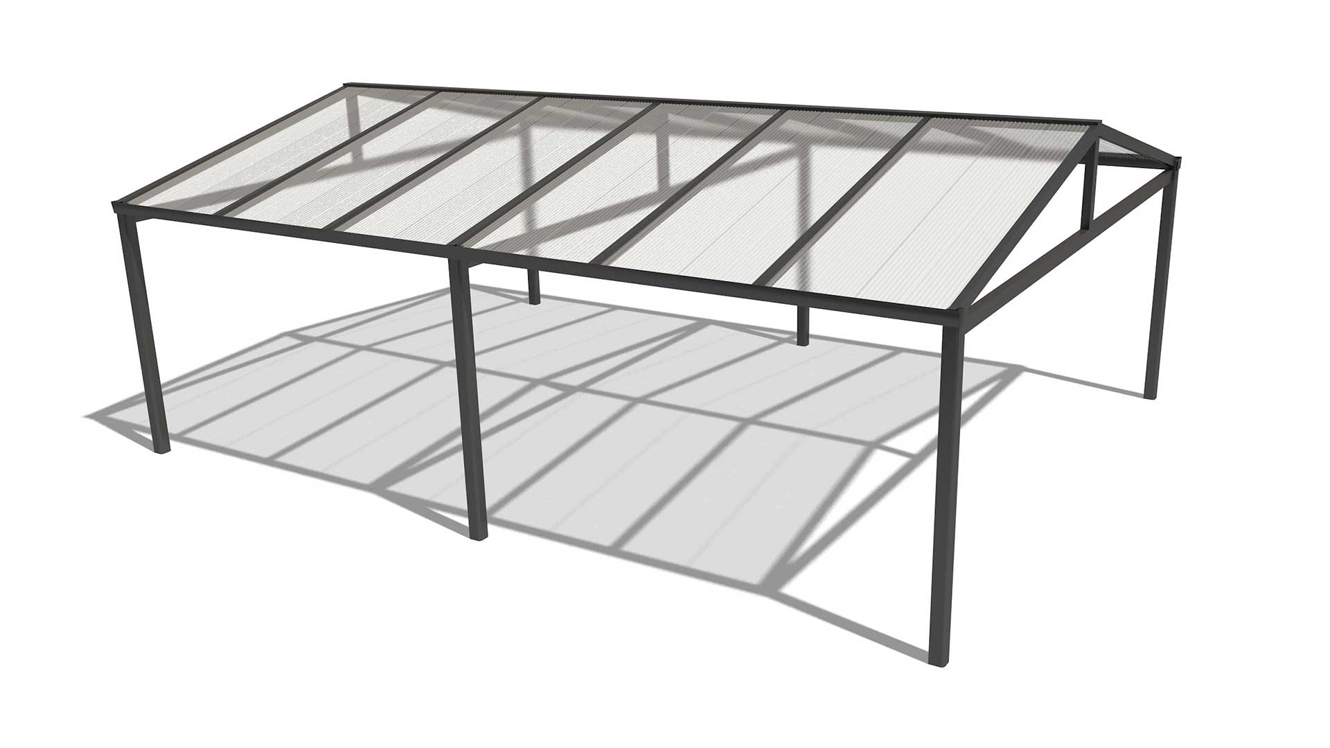 Morvelle Saddle Roof Canopy