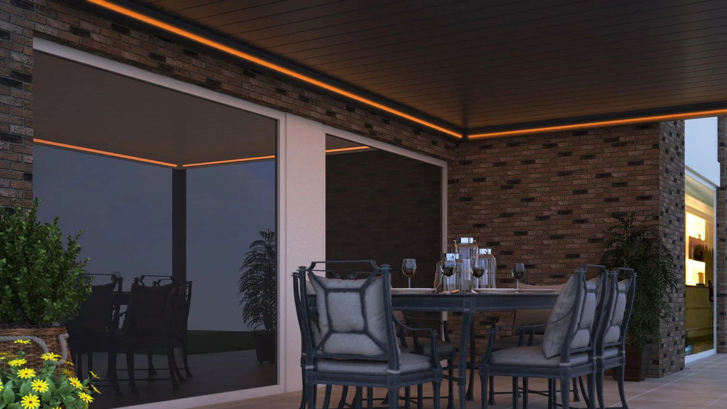 Deponti Pinela Deluxe – Aluminium Louvered Roof