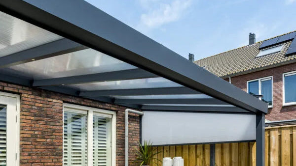 Deponti Giallo Aluminium Veranda — Sleek Strength, Timeless Design