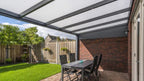Deponti Giallo Aluminium Veranda — Sleek Strength, Timeless Design