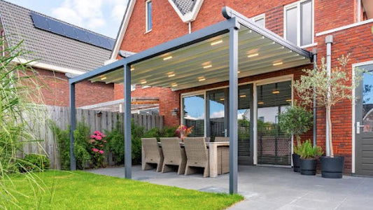 Deponti Verdeca Aluminium Pergola with Motorised Retractable Roof