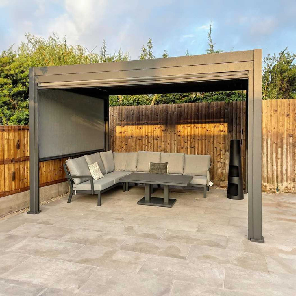 Nova Titan Aluminium Pergola – Premium Waterproof Louvered Outdoor Living Structure (Various Sizes)