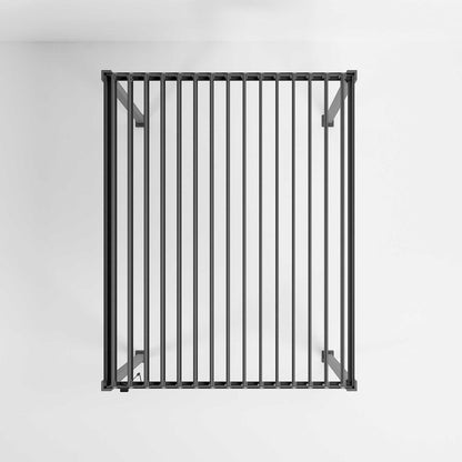 Nova Luna Aluminium Louvred Roof Pergola | Galvanised Steel Garden Pergola with Manual Opening Roof - PERGOLA PACKAGE