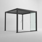 Nova Titan Glass Sliding Doors Pack | Aluminium Pergola Sliding Doors | 3.0M, 3.6M & 4.0M | Grey & Pebble | UK Delivery