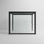 Nova Titan Glass Sliding Doors Pack | Aluminium Pergola Sliding Doors | 3.0M, 3.6M & 4.0M | Grey & Pebble | UK Delivery
