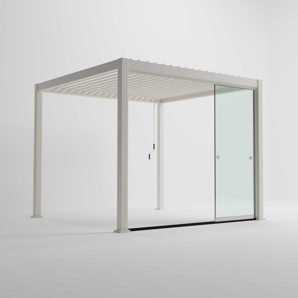Nova Titan Glass Sliding Doors Pack | Aluminium Pergola Sliding Doors | 3.0M, 3.6M & 4.0M | Grey & Pebble | UK Delivery