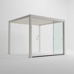 Nova Titan Glass Sliding Doors Pack | Aluminium Pergola Sliding Doors | 3.0M, 3.6M & 4.0M | Grey & Pebble | UK Delivery