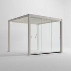 Nova Titan Glass Sliding Doors Pack | Aluminium Pergola Sliding Doors | 3.0M, 3.6M & 4.0M | Grey & Pebble | UK Delivery