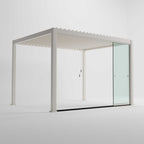 Nova Titan Glass Sliding Doors Pack | Aluminium Pergola Sliding Doors | 3.0M, 3.6M & 4.0M | Grey & Pebble | UK Delivery