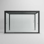 Nova Titan Glass Sliding Doors Pack | Aluminium Pergola Sliding Doors | 3.0M, 3.6M & 4.0M | Grey & Pebble | UK Delivery