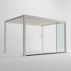 Nova Titan Glass Sliding Doors Pack | Aluminium Pergola Sliding Doors | 3.0M, 3.6M & 4.0M | Grey & Pebble | UK Delivery