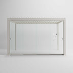 Nova Titan Glass Sliding Doors Pack | Aluminium Pergola Sliding Doors | 3.0M, 3.6M & 4.0M | Grey & Pebble | UK Delivery