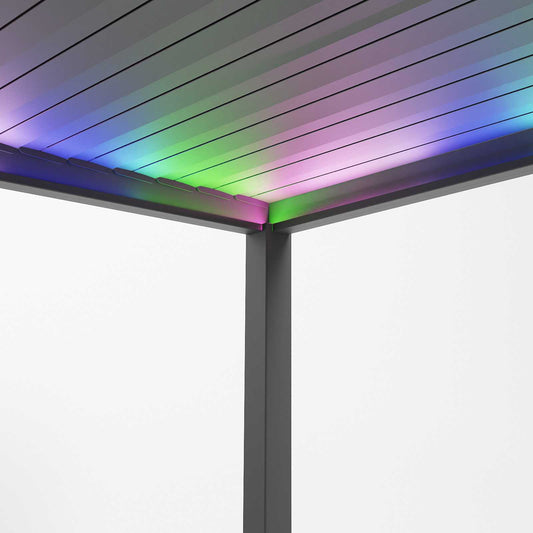 Nova RGBIC Smart LED Kit for Titan Pergola | App-Controlled Colour-Changing Pergola Lighting | Fits 2.4m–8.0m Titan Pergolas