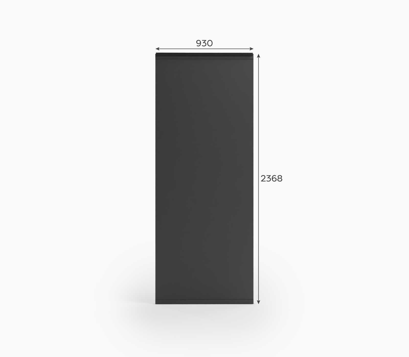 Nova Titan Solid Insulated Side Wall Panel — Aluminium Pergola Side Wall | 1.0m, 1.2m & 1.3m | Grey & Pebble | All-Season Privacy & Thermal Insulation