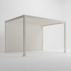 Nova Titan Solid Insulated Side Wall Panel — Aluminium Pergola Side Wall | 1.0m, 1.2m & 1.3m | Grey & Pebble | All-Season Privacy & Thermal Insulation