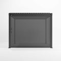 Nova Luna Privacy Screen | Texteline Garden Pergola Side Screen for Shade, Shelter & Privacy — Grey