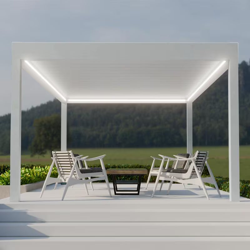 Deponti Pinela Deluxe – Aluminium Louvered Roof