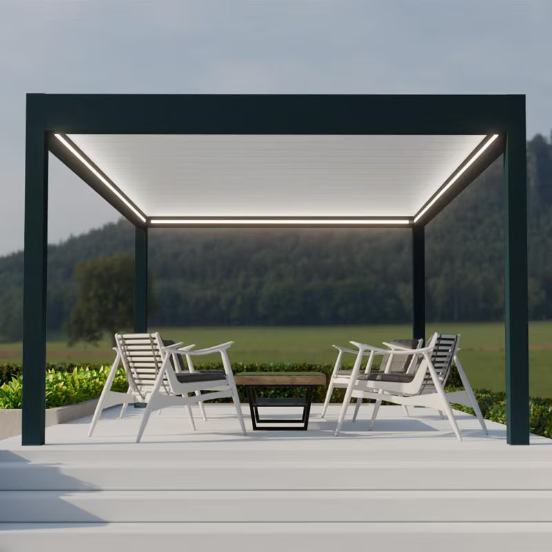 Deponti Pinela Deluxe – Aluminium Louvered Roof