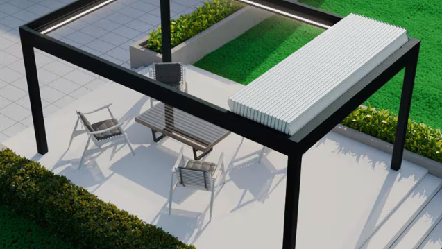 Deponti Pinela Deluxe – Aluminium Louvered Roof
