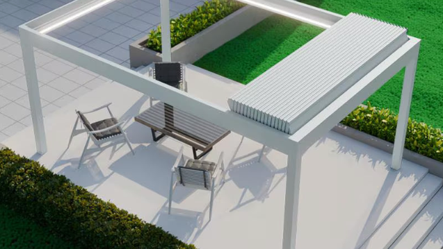 Deponti Pinela Deluxe – Aluminium Louvered Roof