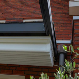 Anti-draft gutter system