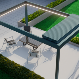 79% open-roof design