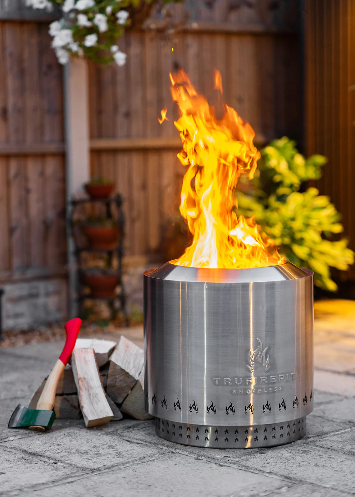 Smokeless Portable Fire Pit by TruFirePit™