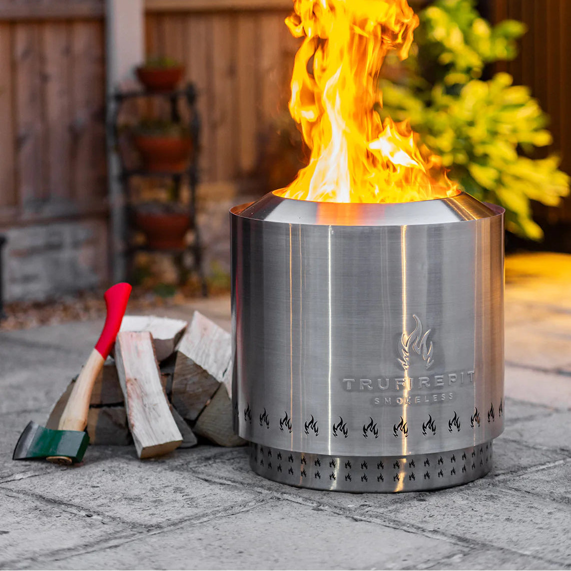 Smokeless Portable Fire Pit by TruFirePit™