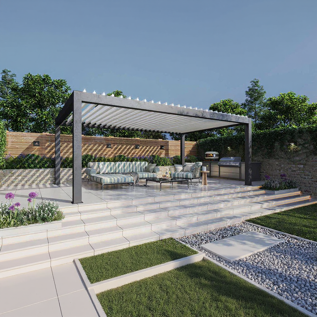 Morvelle Select Bioclimatic Pergola