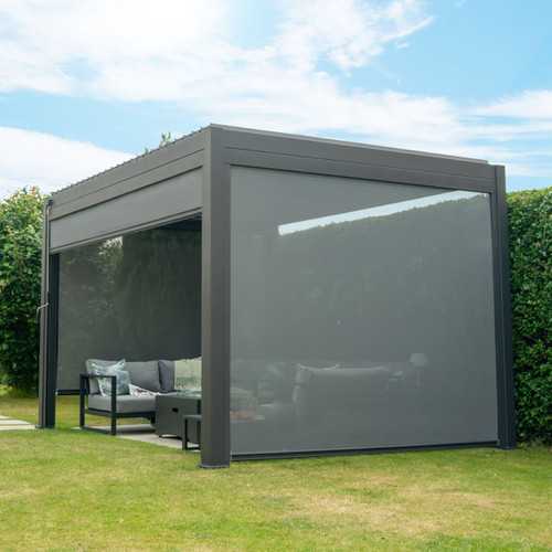 Nova Titan Pergola Pull-Down Privacy Screen