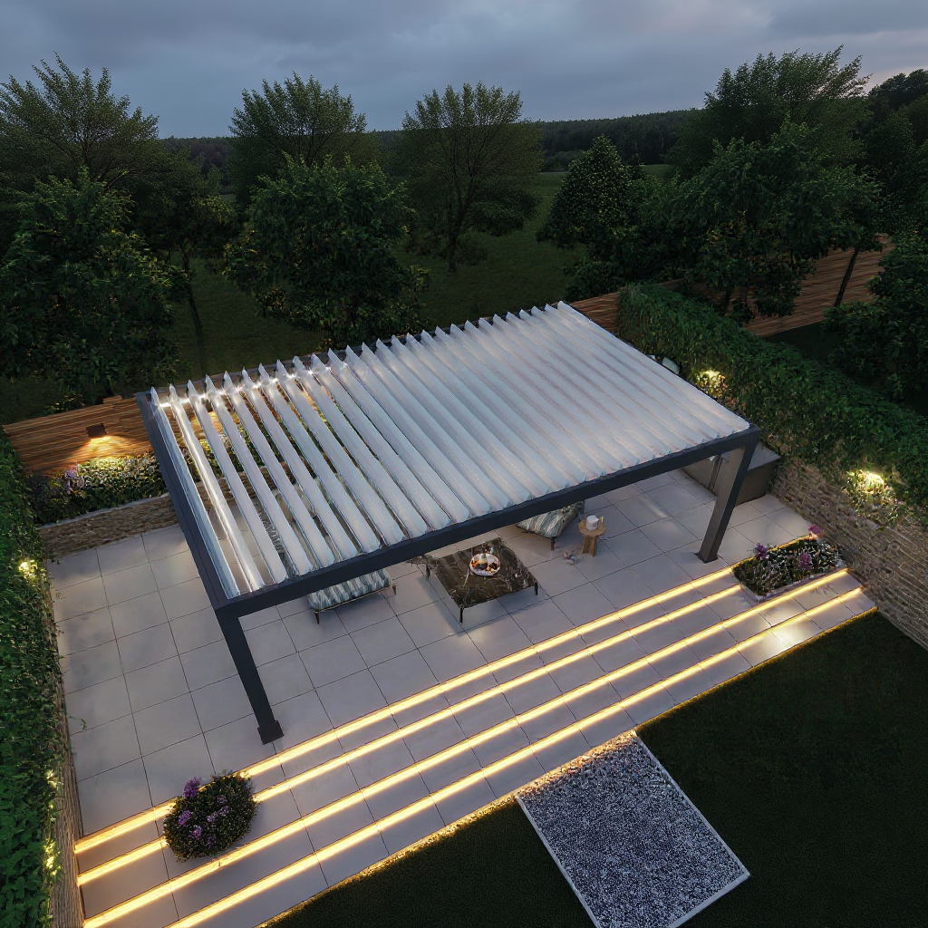 Morvelle Custom Bioclimatic Pergola