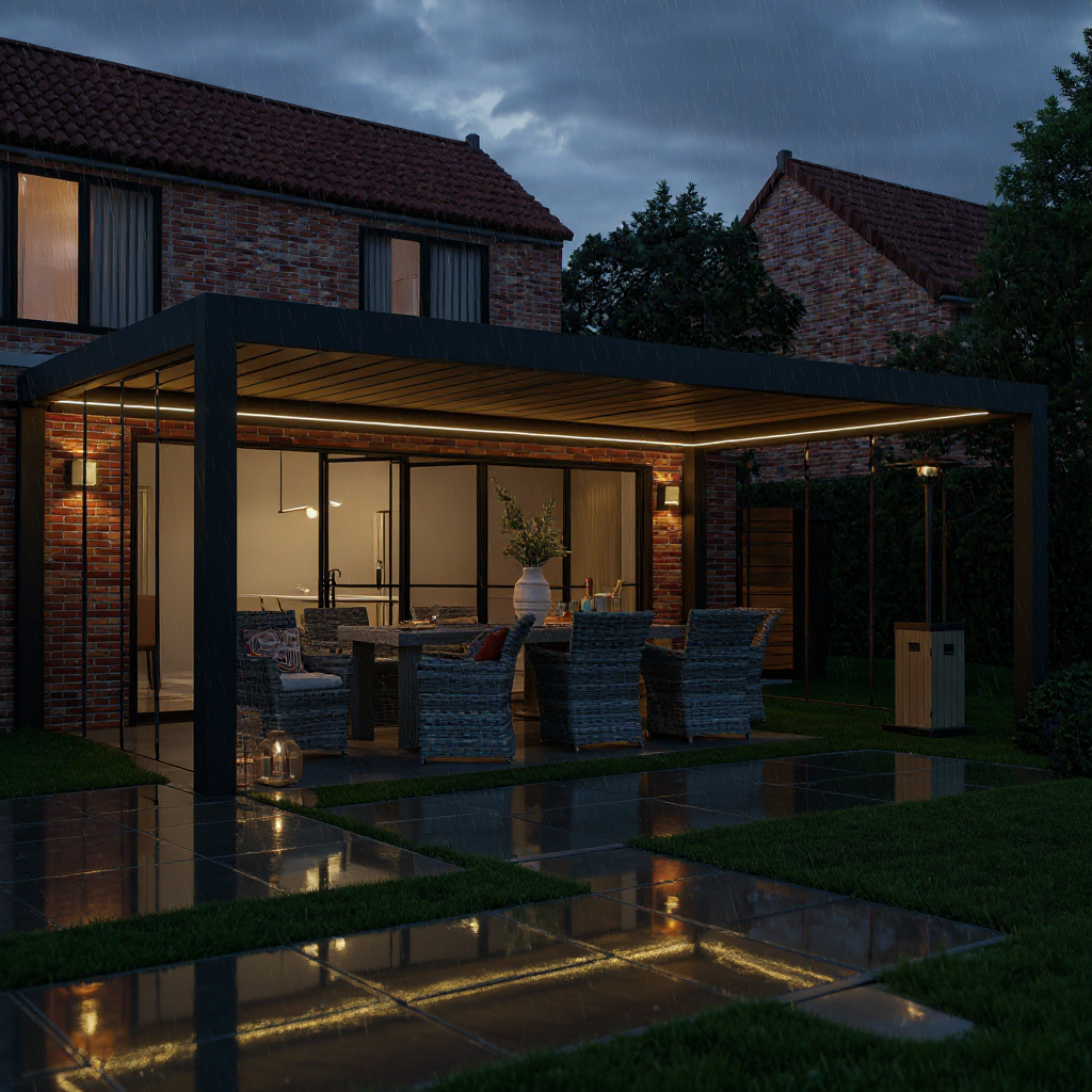 Morvelle Custom Bioclimatic Pergola