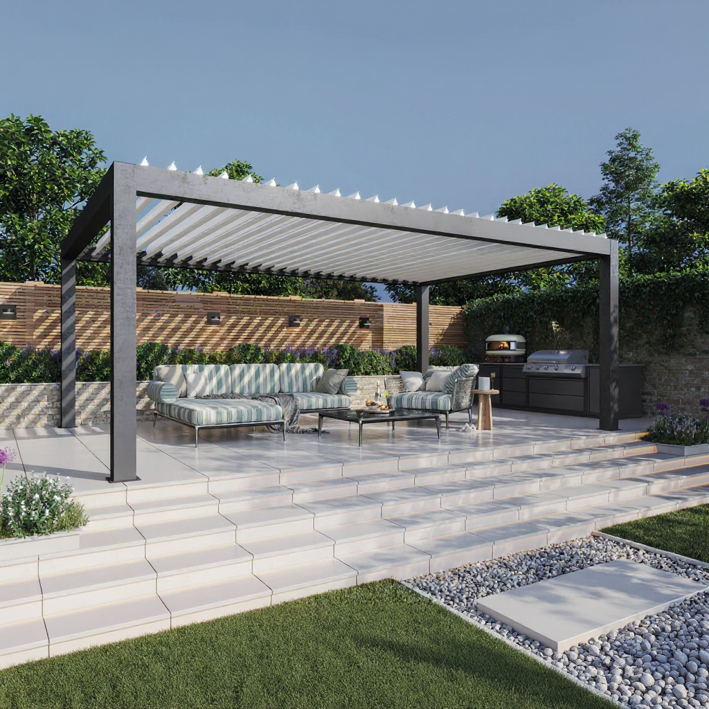 Morvelle Custom Bioclimatic Pergola