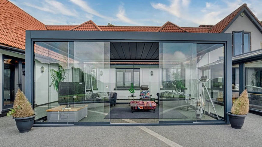 Deponti Pinela Deluxe – Aluminium Louvered Roof