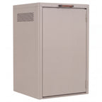 Nova Fortis Bin Storage Cupboard, Single, Pebble, N27074