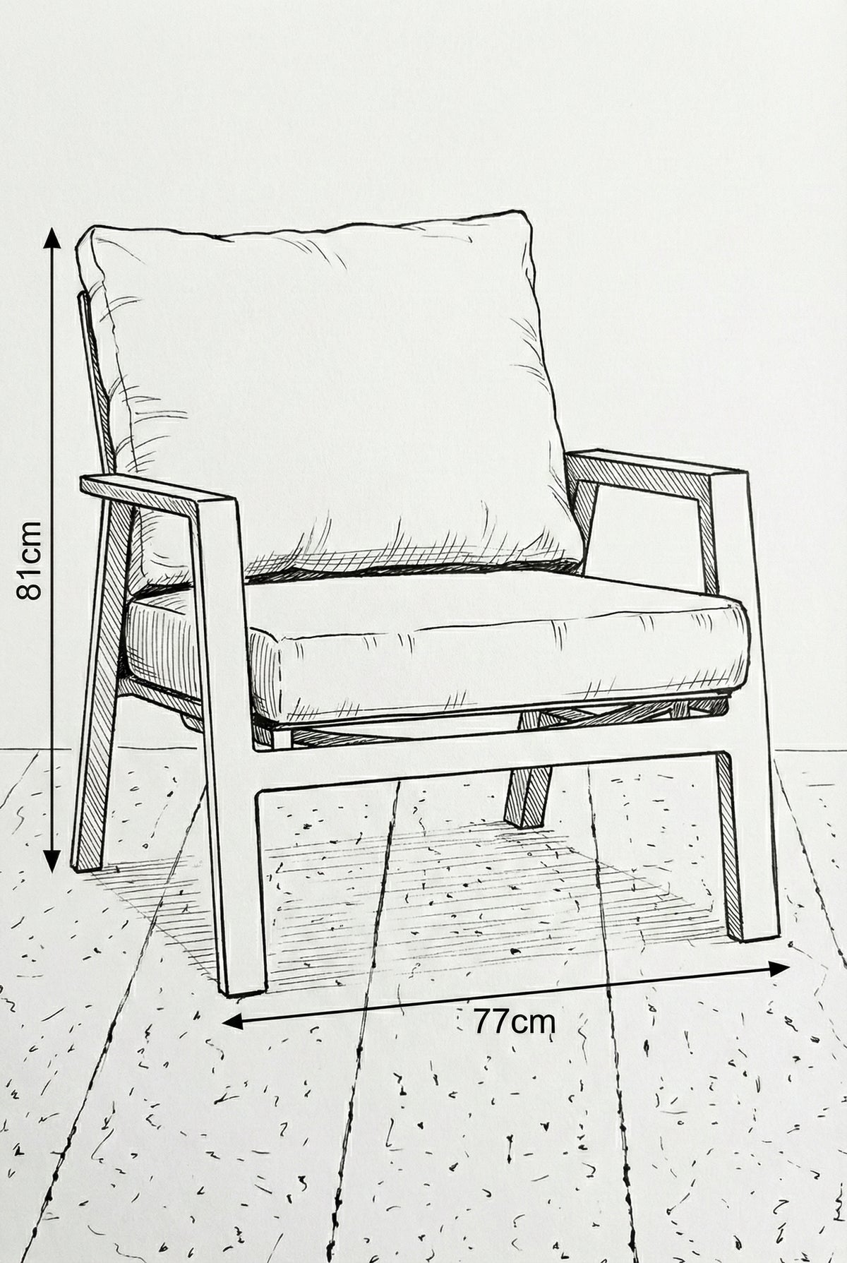 Nova Zara Lounge Armchair, N25068
