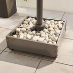 Nova Cantilever Parasol Base, Stone Filled, Grey, N17468
