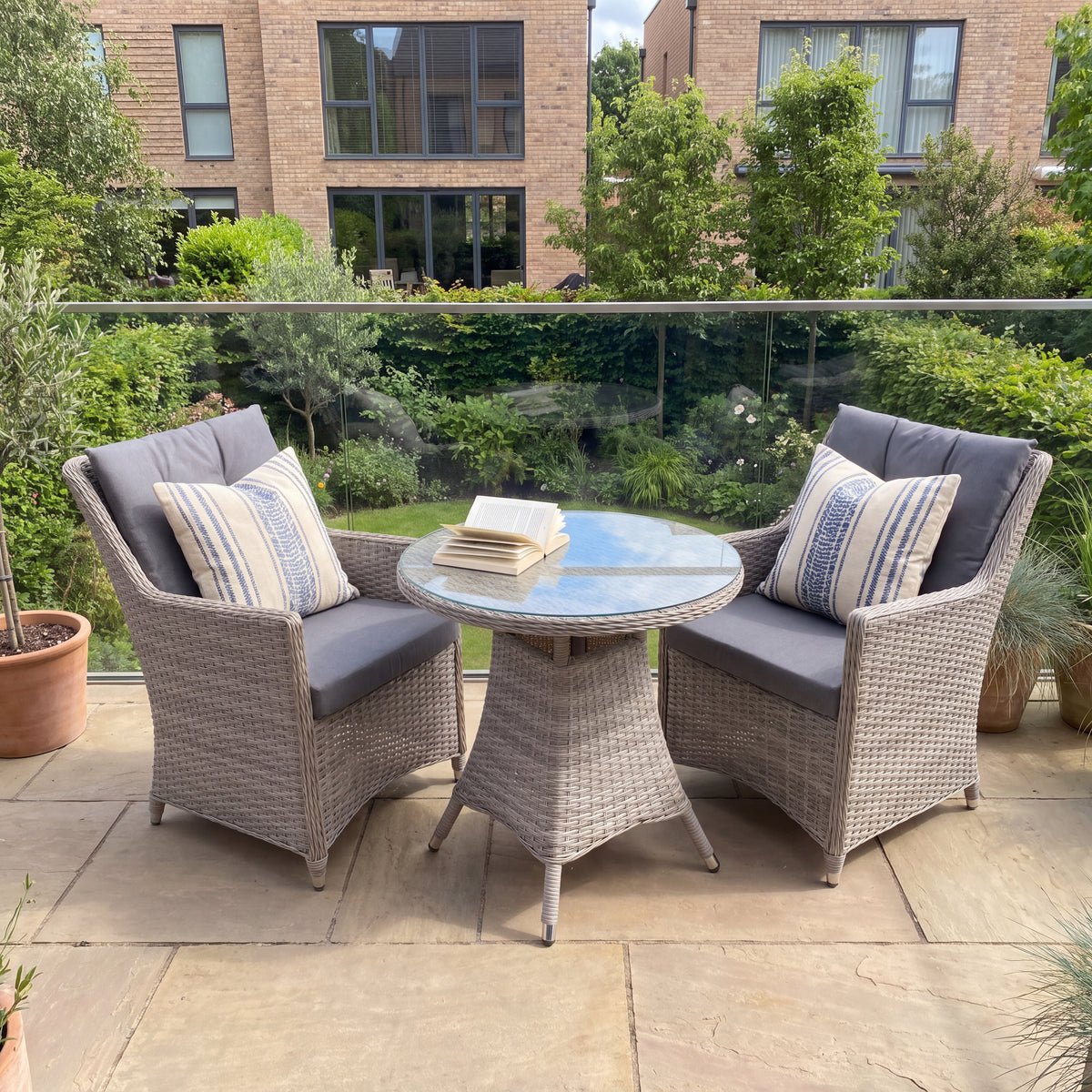 Nova Magnus 2 Seat Bistro Set with 0.75m Round Table, N27218