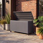 Nova Fortis Large Aluminium Storage Box, Grey, N24334