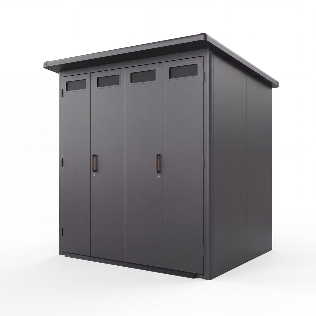 Nova Fortis Pent Roof Shed, Grey, N27081