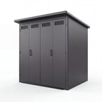 Nova Fortis Pent Roof Shed, Grey, N27081