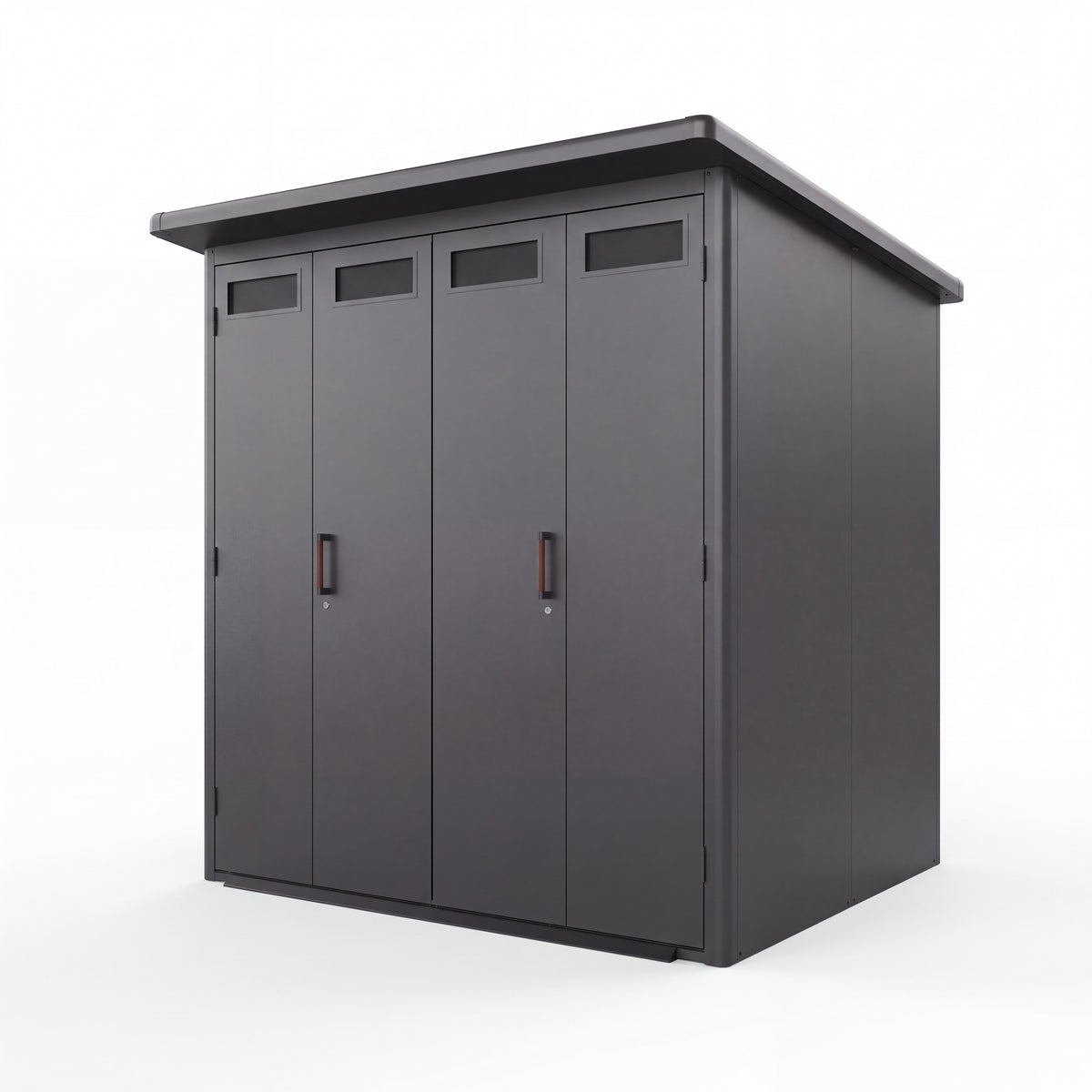 Nova Fortis Pent Roof Shed, Grey, N27081