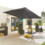 Nova Cantilever Parasol Base, Sand & Water Fillable, 80kg Slabs, N16722