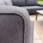 Nova Aire Corner Sofa Lounging Set with Square Coffee Table, Grey, N26034